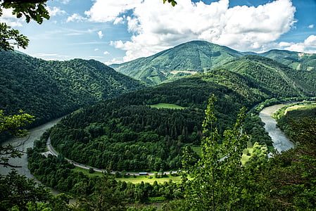 landscape photograph green mountains