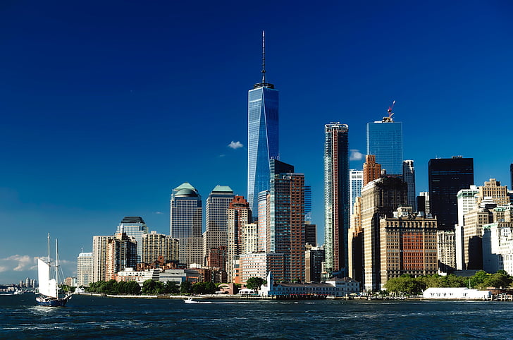 cityscape photography of One World Trade Center