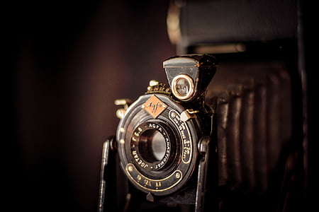 vintage black camera
