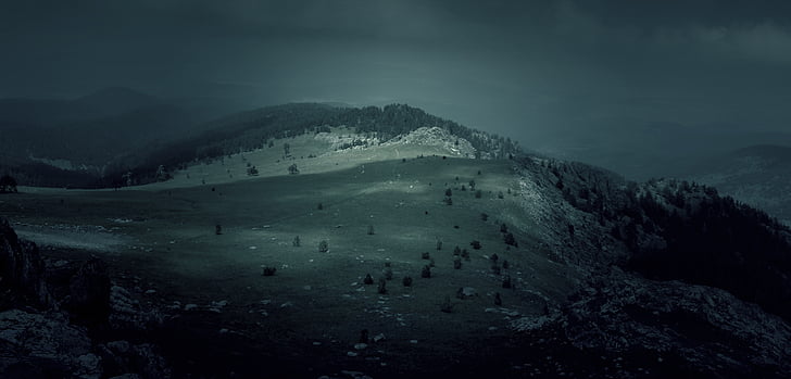 dark hill