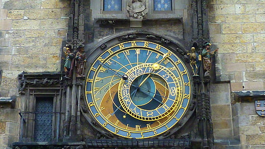 photo of round big clock