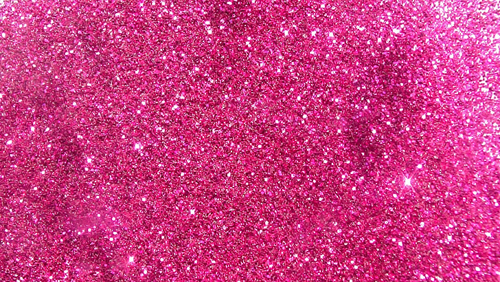 Pink Glitter Wallpaper 4K, Shimmering, Pink background