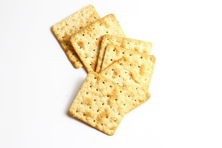 six square biscuits