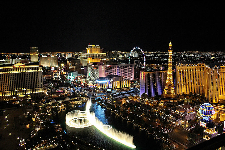 aerial view photography of Las Vegas