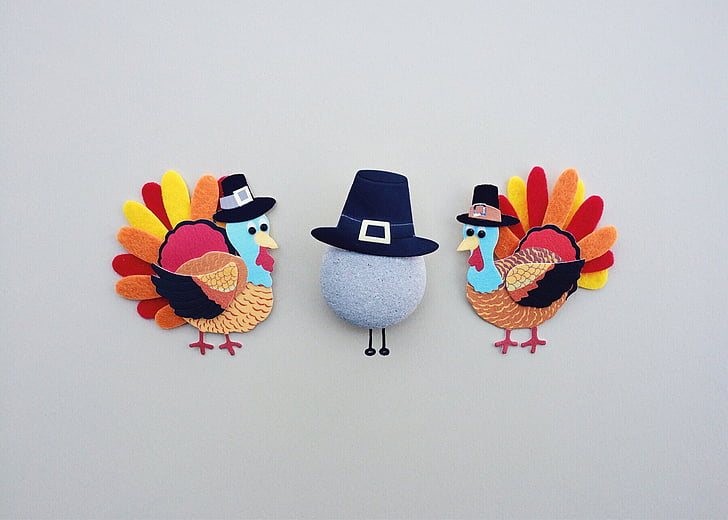two turkey near egg artwork
