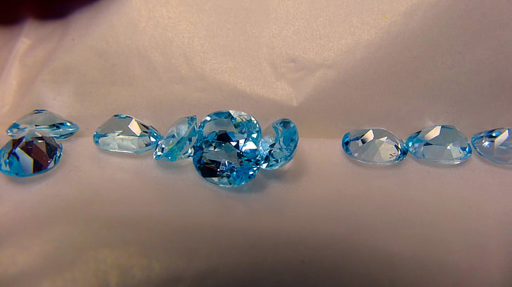 blue gemstones