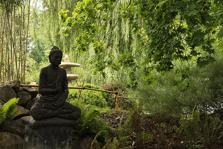 japan, zen, garden, buddha