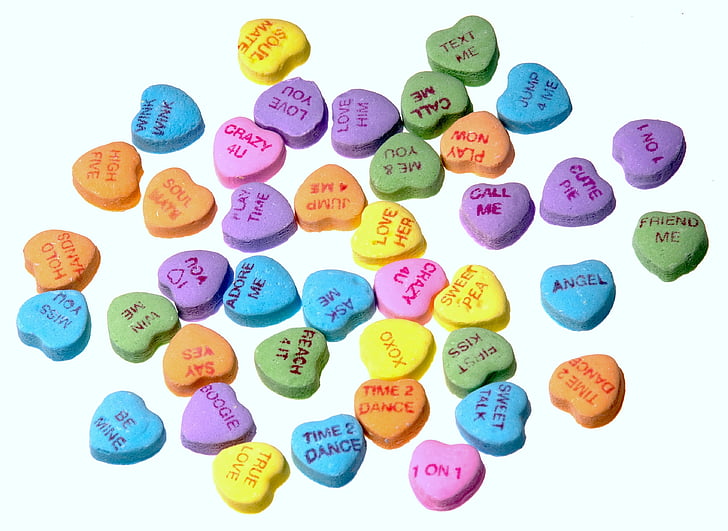 assorted heart-shaped tablet souvenir lot