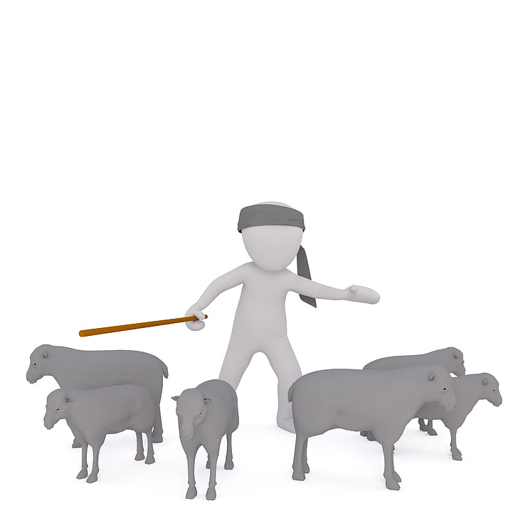 shepherd animated character