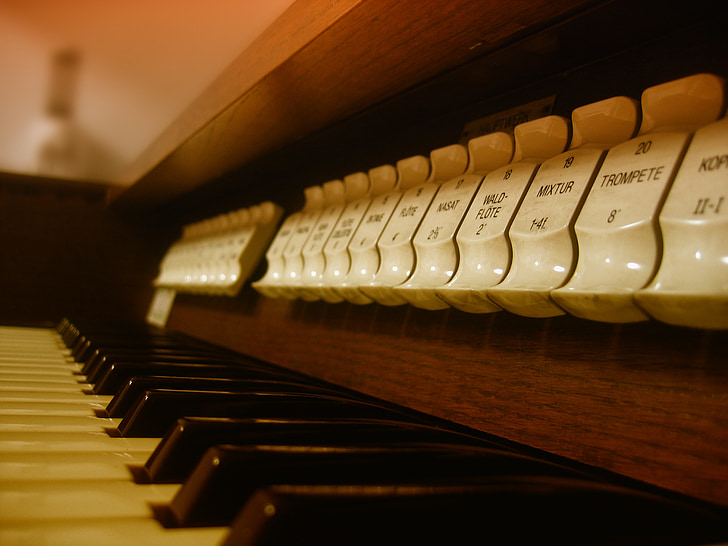 macro shot photography of piano keys