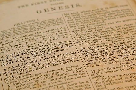 Genesis book page