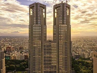 high-rise building ahead