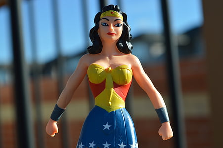 photo of Wonder Woman figurine