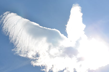 wing cloud form photography
