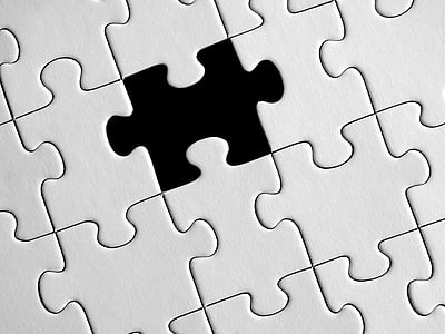white jigsaw puzzles