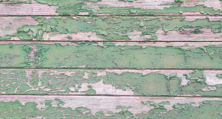 green and brown wood plank
