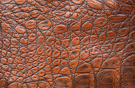 brown leather surface
