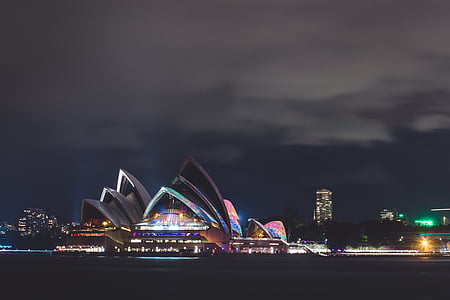 Sydney Opera at night