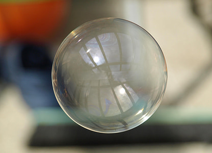 shallow focus photography of bubble