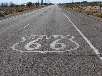 Route 66 pavement