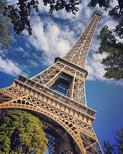 low angle photography of Eiffel Tower, Paris