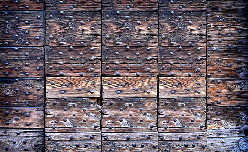 brown wooden panels
