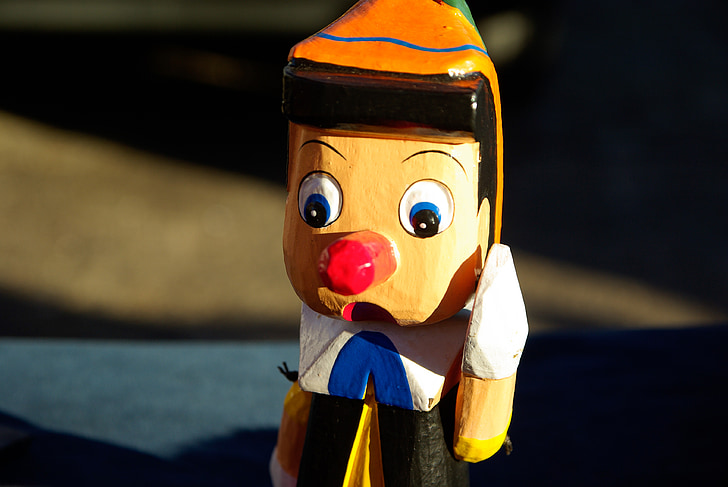 selective focus photo of Pinocchio