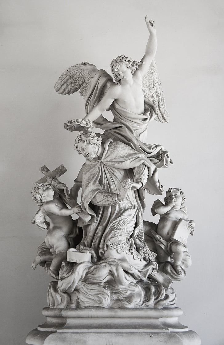 angels ceramic figurine