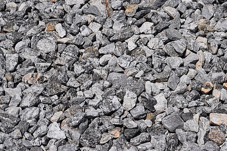 bunch of gray stones