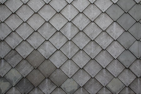 shingle, slate, tile, diamonds, grey, pattern