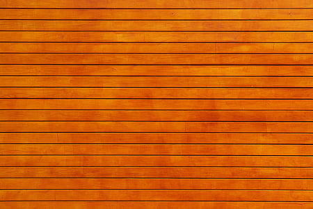 red slatted panel