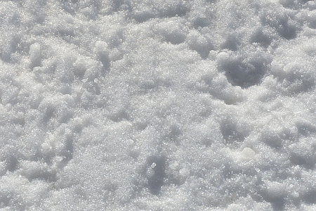 white snow