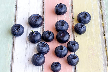photo of blueberries