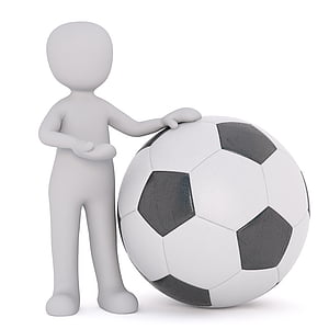 white and black soccer bal