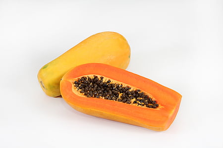 yellow papaya fruit