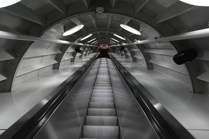 stainless steel escalator