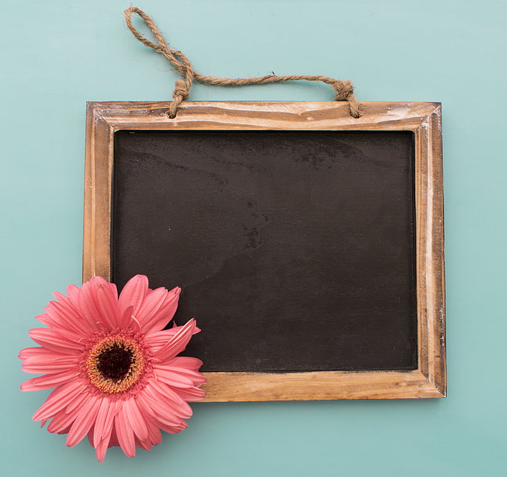 brown and black chalkboard