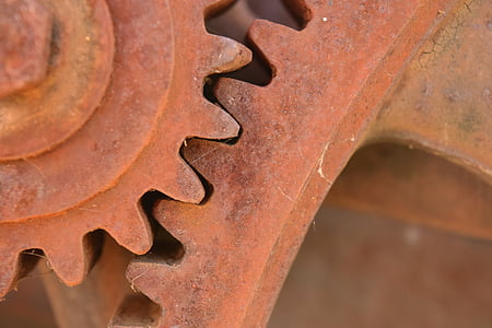 brown mechanical cranks
