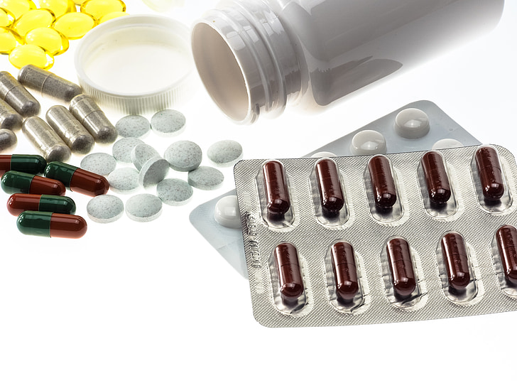 assorted medicines