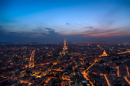 high angle photography of Eiffel Tower, Paris