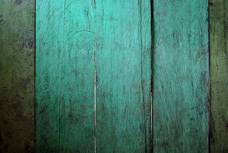 blue wooden panel