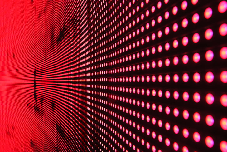 red digital LED