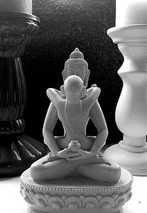 buddha ceramic figurine