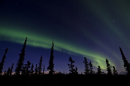 aurora borealis during nighttime