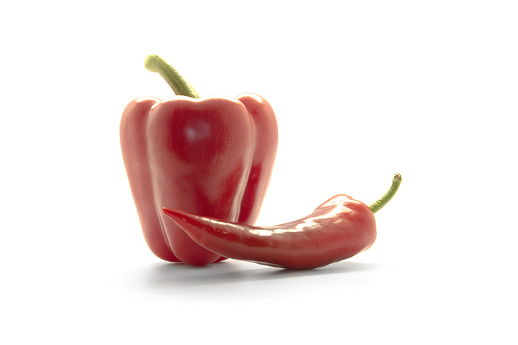 two red peppers