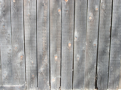 photo of gray wooden fence