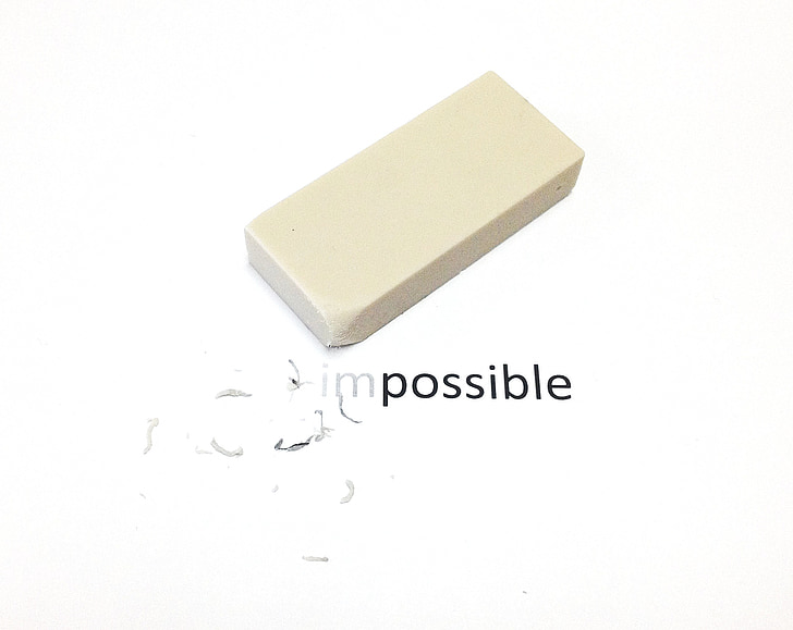 white pencil eraser