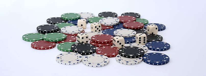 assorted poker chips