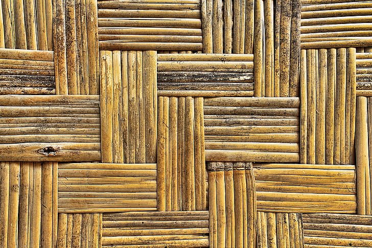 brown straw sheet
