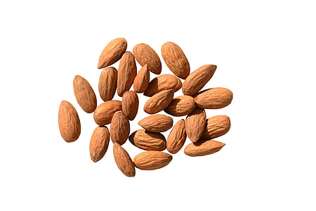 bunch of brown almond nuts